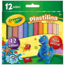 Cargar imagen en el visor de la galería, PLASTICINA CRAYOLA 12 COLORES
