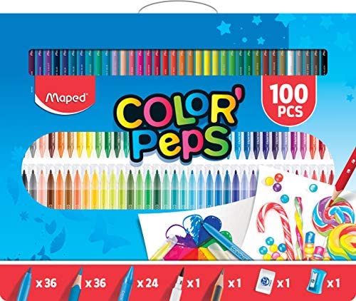 KIT MAPED COLOR'PEPS 100PZS