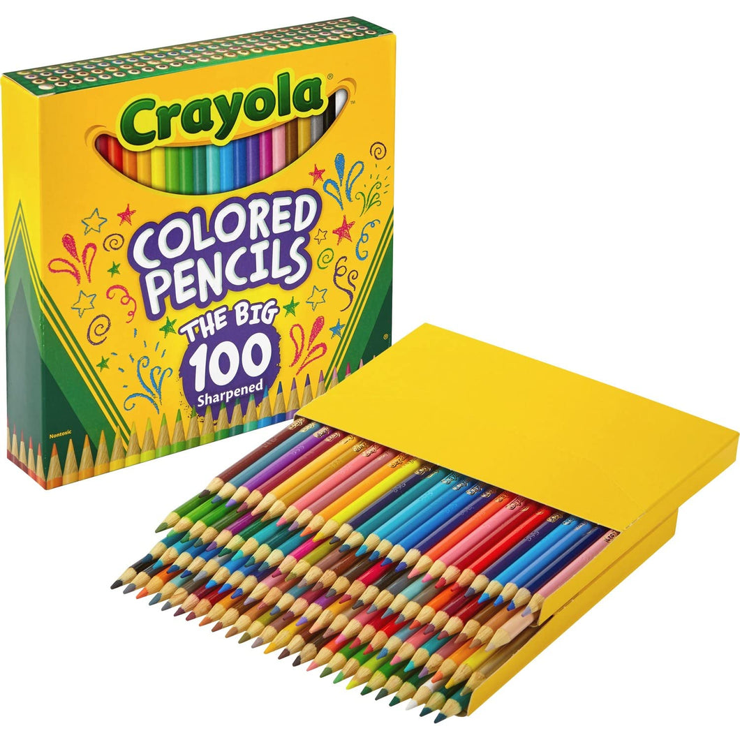 CRAYOLA CRAYON DE MADERA 100 COLORES