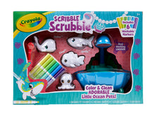 Load image into Gallery viewer, CRAYOLA SCRIBBLE SCRUBBIES PEQUEÑAS MASCOTAS DEL OCÉANO
