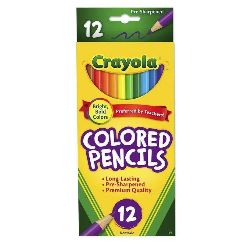 CRAYON CRAYOLA DE MADERA 12 COLORES