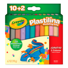 Cargar imagen en el visor de la galería, PLASTICINA CRAYOLA 12 COLORES
