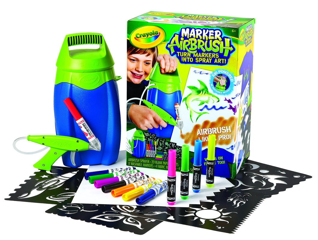 CRAYOLA AIRBRUSH SPRAYER BARRIL Y AEROGRAFO