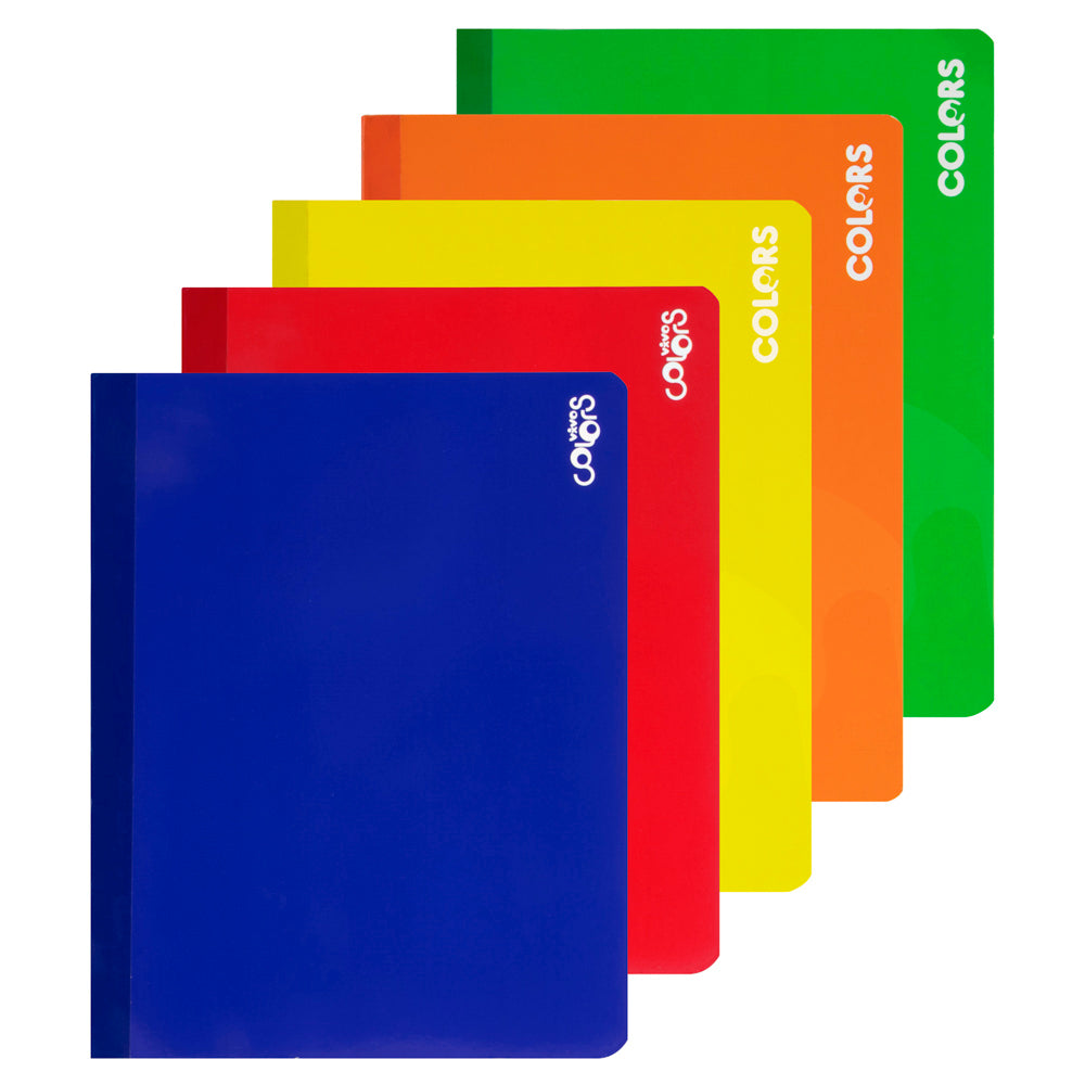 CUADERNO COSIDO VIVO 100 HOJAS GRANDE(CARTA)