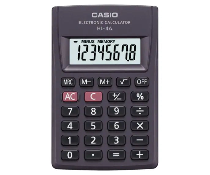 CALCULADORA ELECTRONICA  HL-4A CASIO